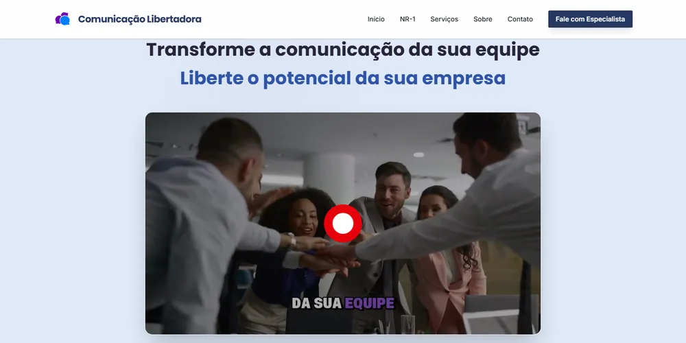 Site da Comunicação Libertadora
